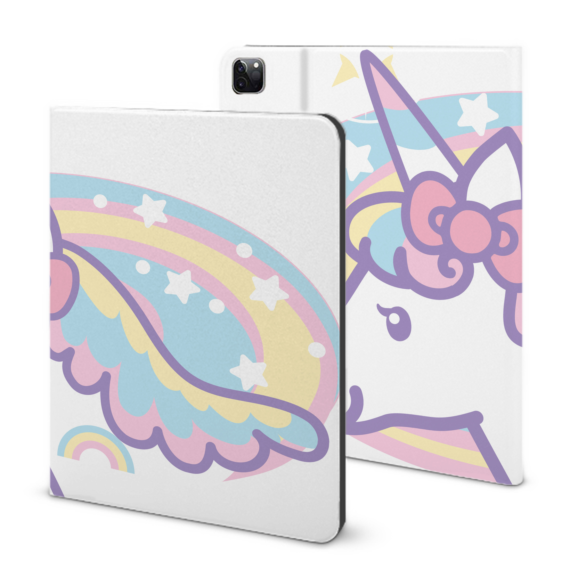 （画像用） Hello Kitty ハローキティ IPad ケース ブック型 PUレザー TPU 耐衝撃 軽量 薄型 ペン収納なし 全面保護 IPad 各モデル対応